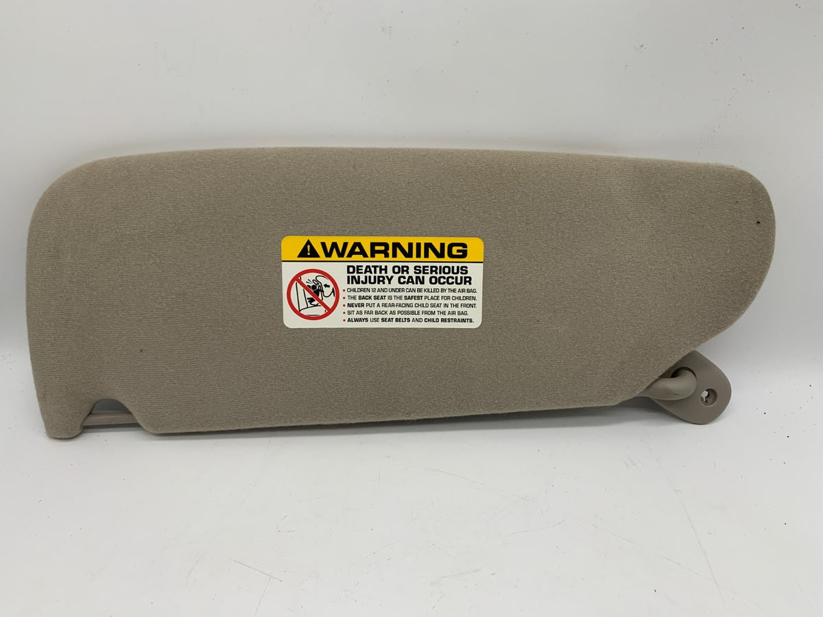 2000-2004 Dodge Intrepid Passenger Sun Visor Tan OEM A01B01013