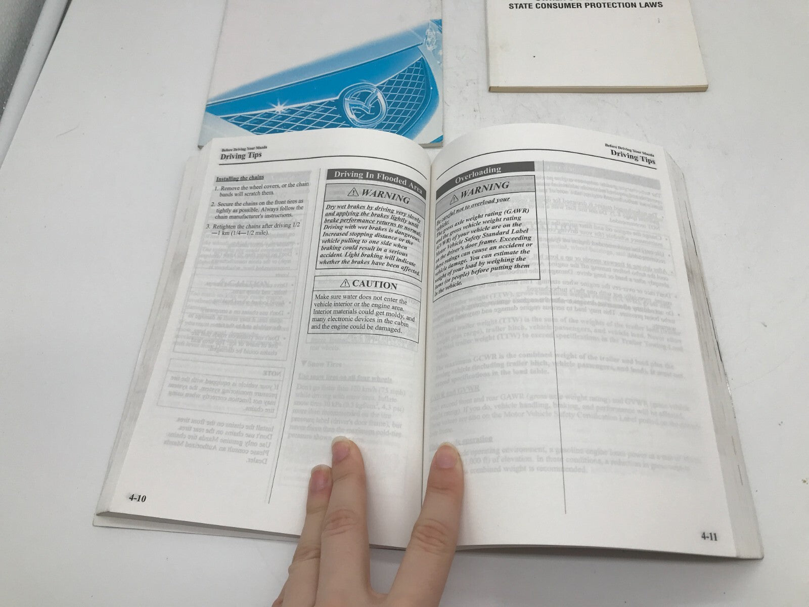 2007 Mazda CX-7 CX7 CX 7 Owners Manual Set OEM E02B65009