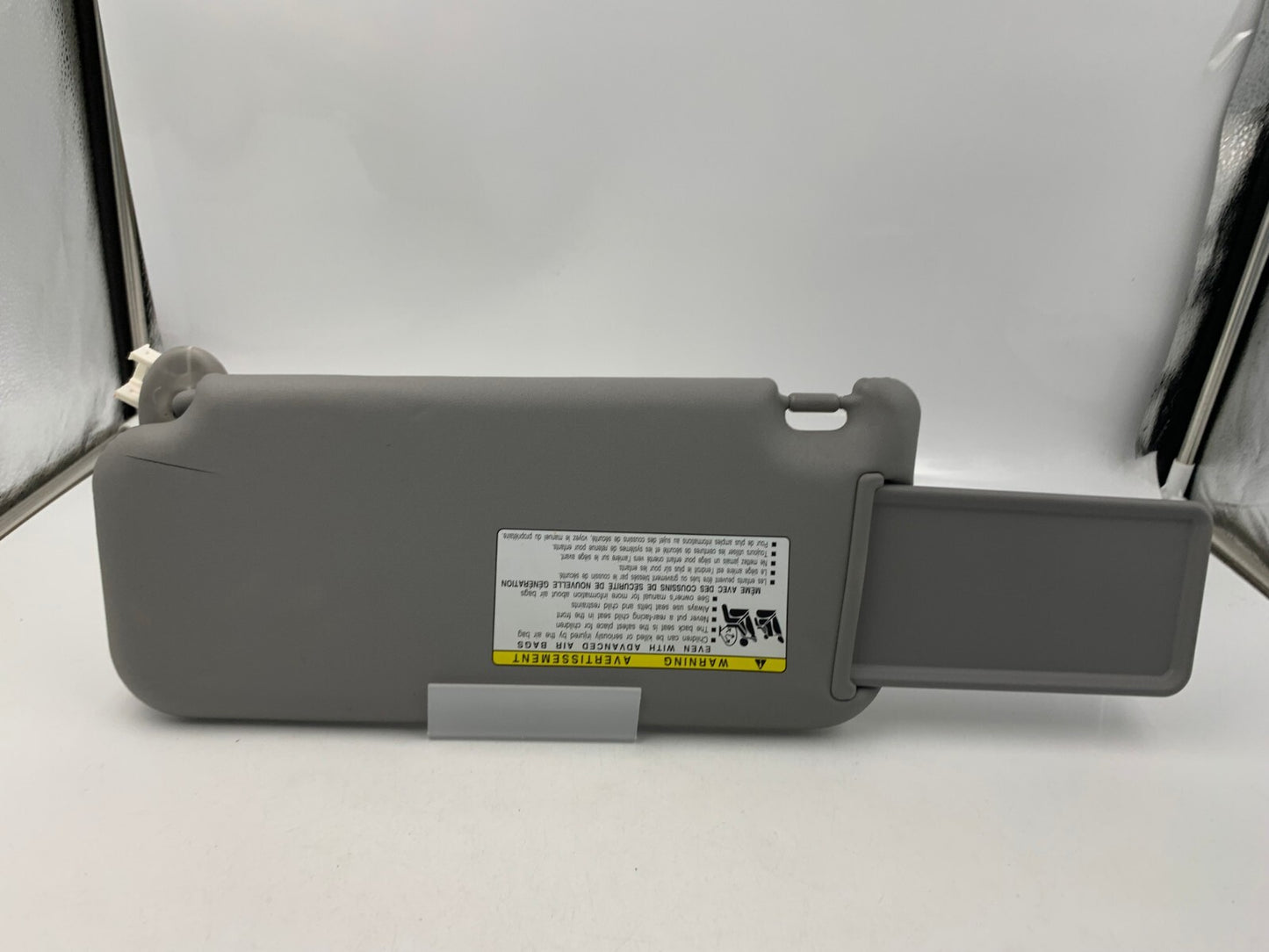 2006-2009 Toyota Rav 4 Passenger Sun Visor Gray OEM B02B41047