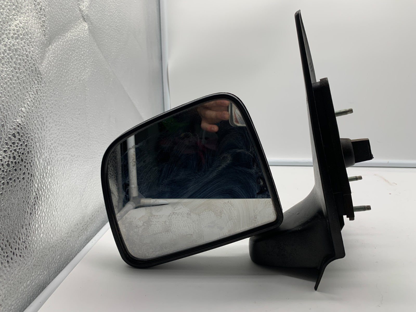 1995-2005 Ford Ranger Driver Side View Manual Door Mirror Black OEM C01B09009