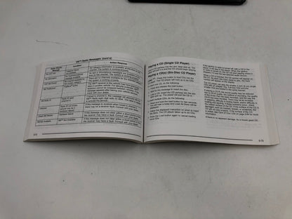 2006 Chevrolet Impala Owners Manual Includes Case OEM D02B04048