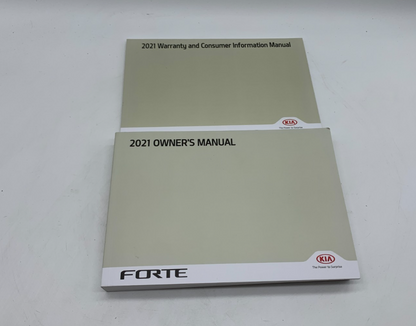 2021 Kia Forte Owners Manual Set OEM C03B56014