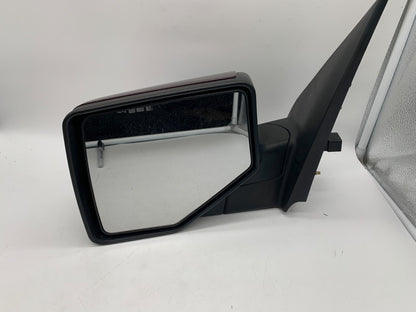2006-2010 Ford Explorer Driver Side View Power Door Mirror Dark Cherry OEM