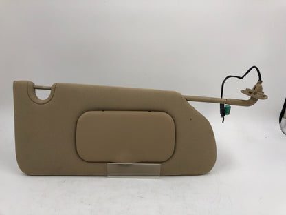 2006-2011 Buick Lucerne Passenger Sun Visor Brown Illuminated OEM B02B32032