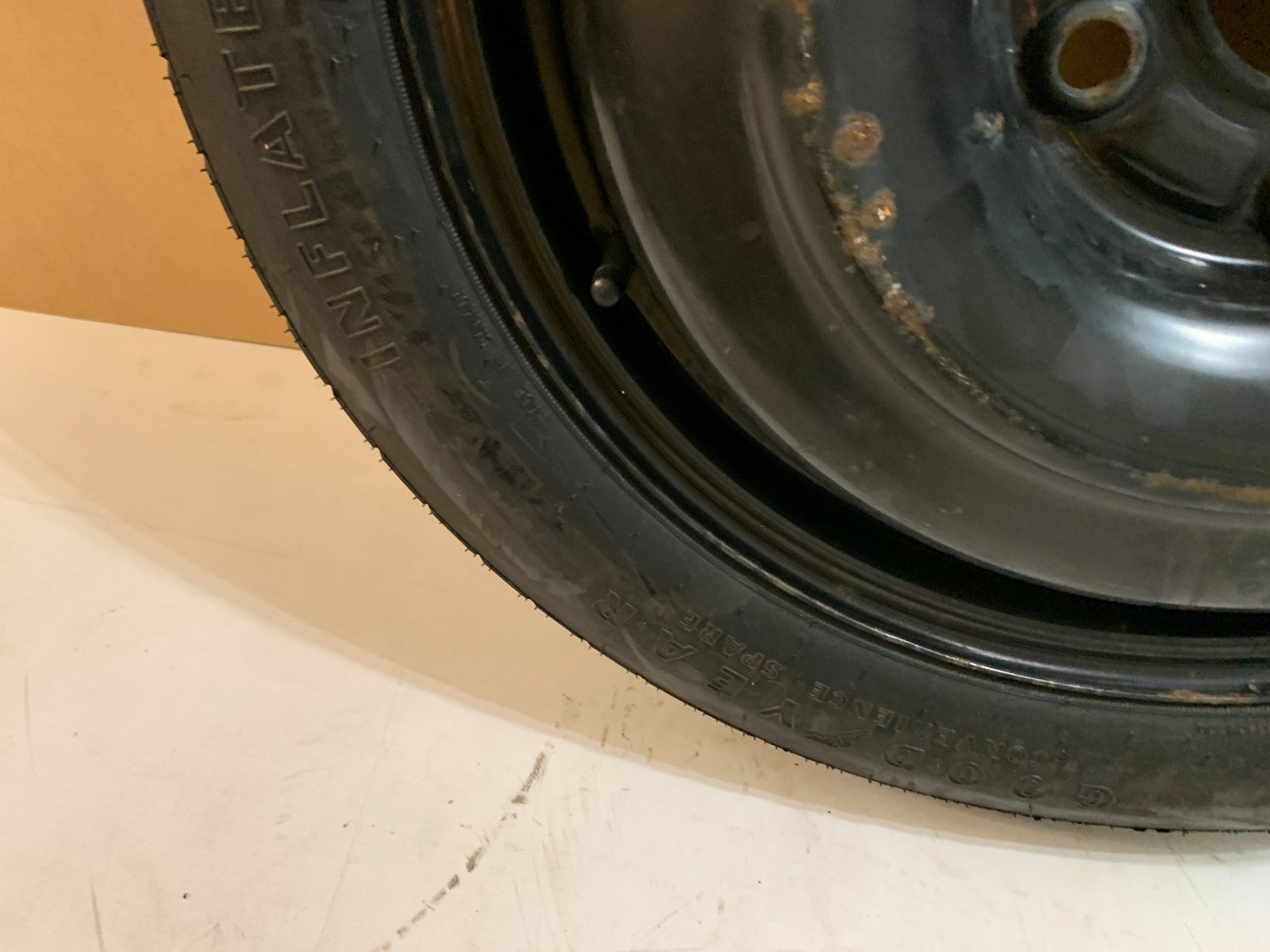2012-2016 Chrysler Town & Country 17" Spare Tire Compact Donut T145/80D17