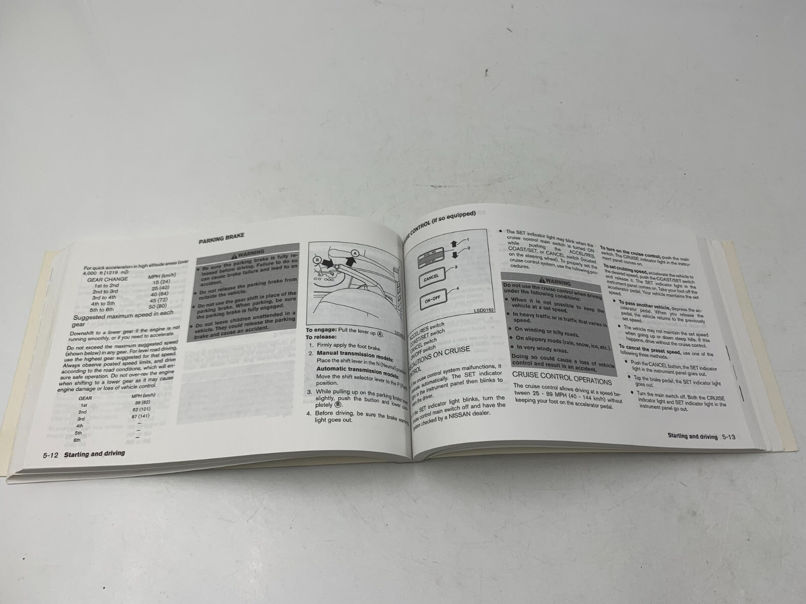 2006 Nissan Maxima Owners Manual Set with Case OEM B02B38083