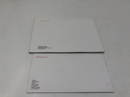 2011 Audi A4 Owners Manual Set OEM B02B36085