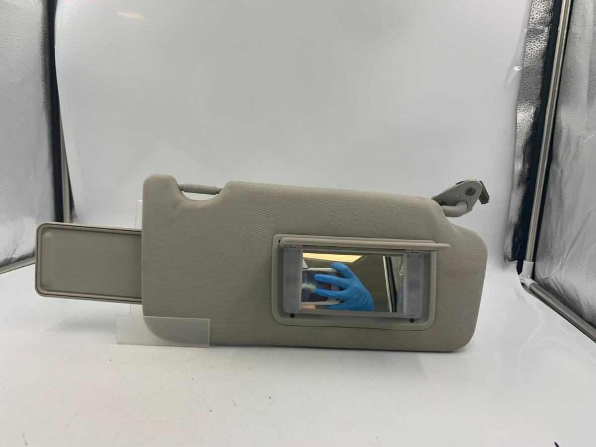 2010-2014 Subaru Legacy Passenger Sun Visor Gray Illuminated OEM E03B54057