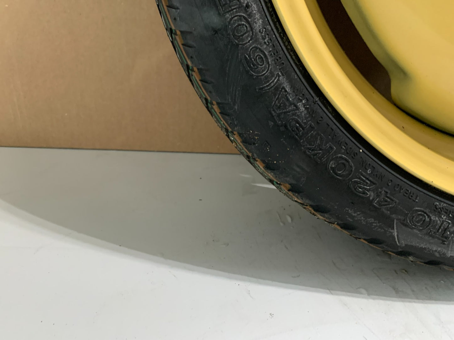2004-2011 Toyota Prius 16" Spare Tire Compact Donut Wheel T125/70D16