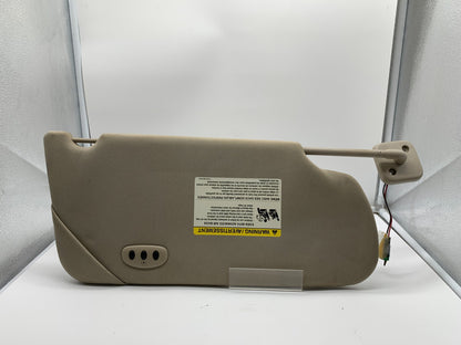 2009-2012 Ford Flex Driver Sun Visor Gray Illuminated OEM C04B63003