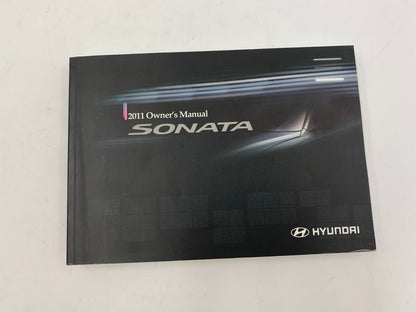 2011 Hyundai Sonata Owners Manual with Case OEM D04B24050