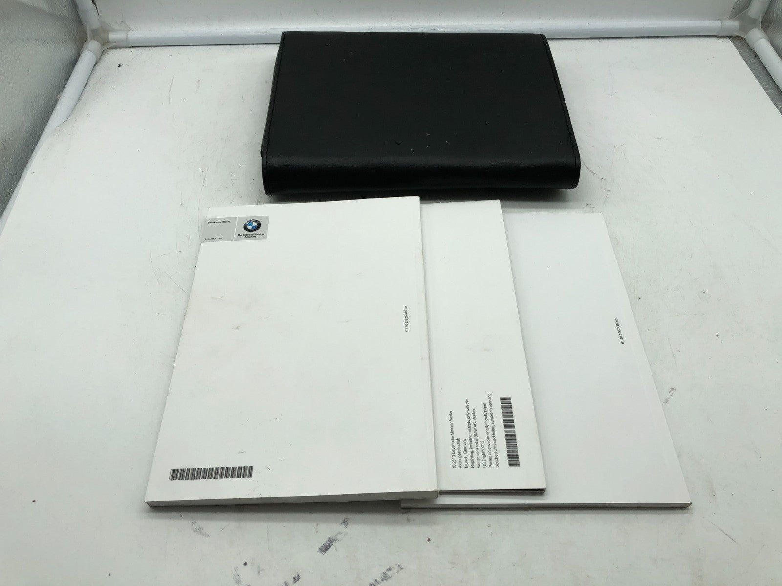 2013 BMW 3 Series Owners Manual Set with Case OEM D03B08008