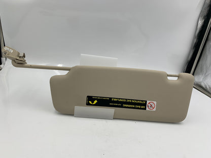 2009-2012 Audi A4 Passenger Sun Visor Sunvisor Gray Illuminated OEM D02B32026