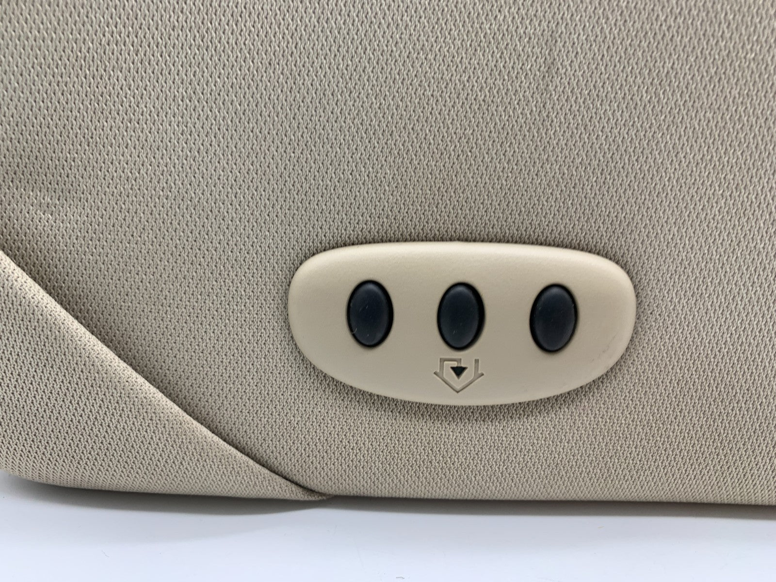 2009-2012 Ford Flex Driver Sun Visor Gray Illuminated OEM C04B63003