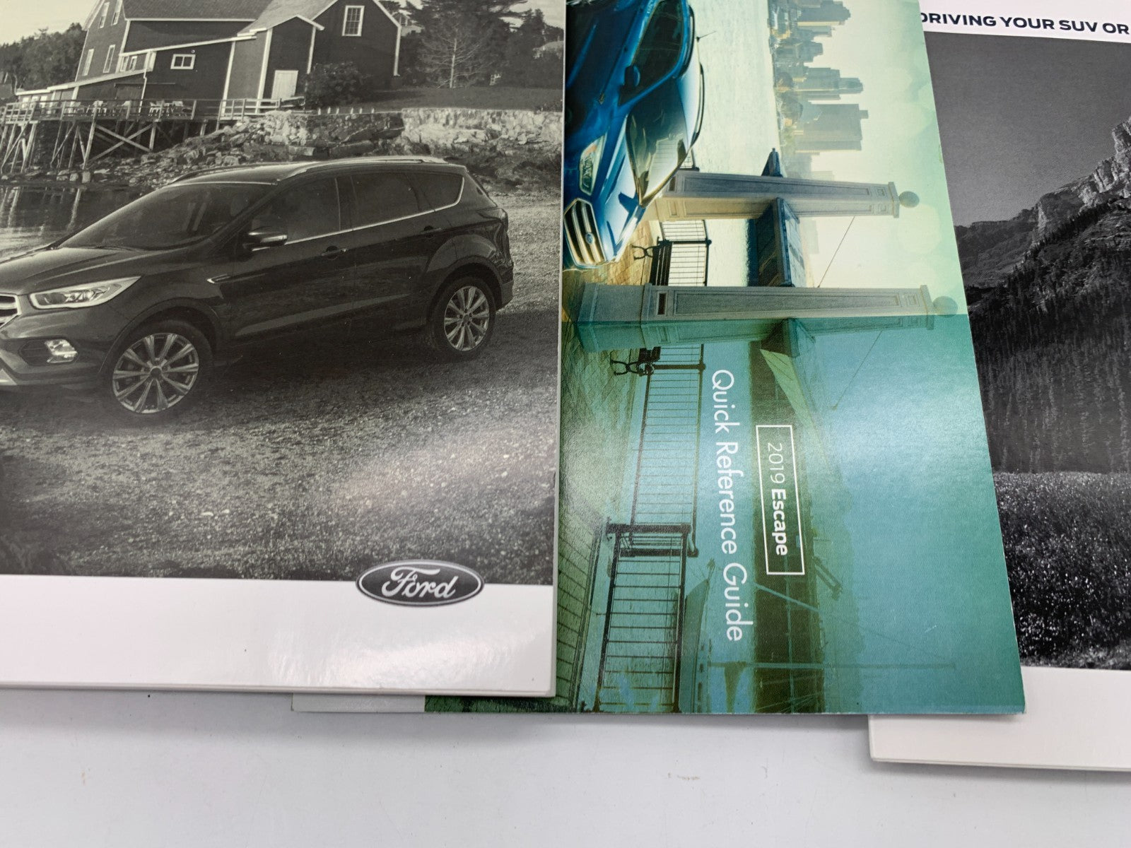 2019 Ford Escape Owners Manual Set with Case OEM C02B14053