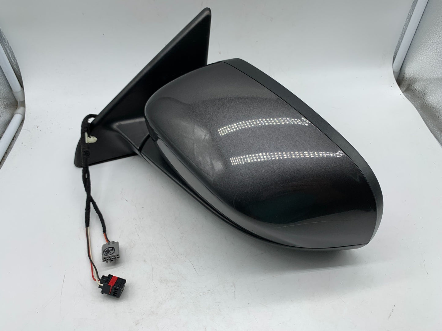 2017-2020 Jeep Compass Driver Side View Power Door Mirror Gray OEM A04B32001