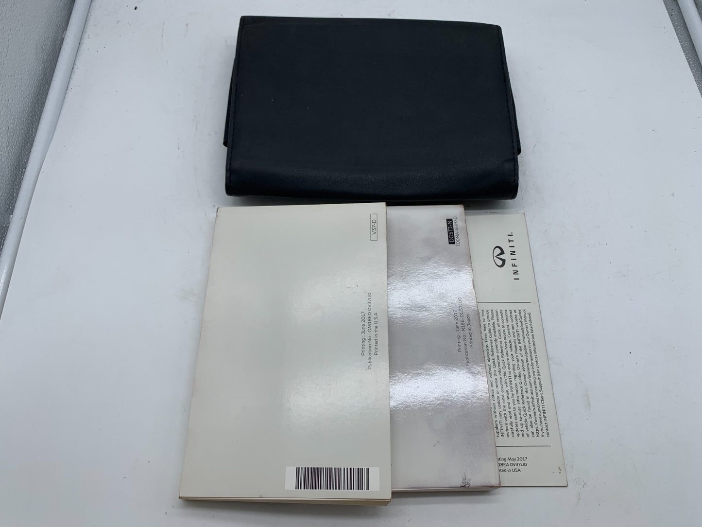 2018 Infiniti Q50 Owners Manual Set with Case OEM A02B40008