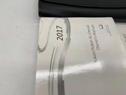 2017 GMC Yukon  Yukon XL Denali Owners Manual Set with Case OEM