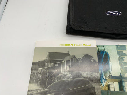 2019 Ford Escape Owners Manual Set with Case OEM C02B14053