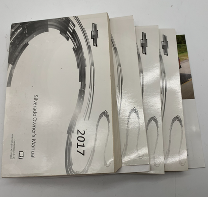 2017 Chevrolet Silverado Owners Manual Set OEM C03B21050