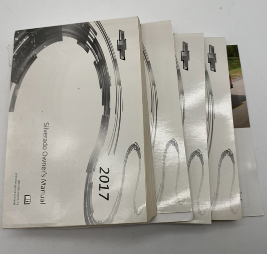 2017 Chevrolet Silverado Owners Manual Set OEM C03B21050