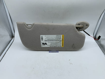 2005-2006 Chevrolet Trailblazer Driver Sun Visor Gray Illuminated OEM A04B41001
