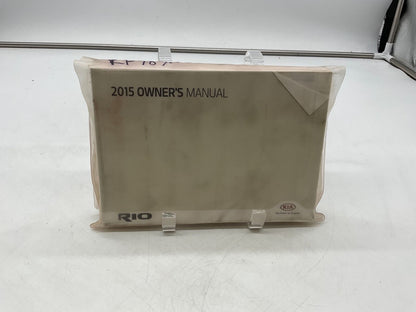 2014 Kia Rio Owners Manual Set OEM C01B06033