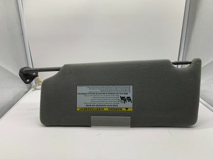 2005-2012 Toyota Avalon Passenger Sun Visor Illuminated Gray OEM C03B65014