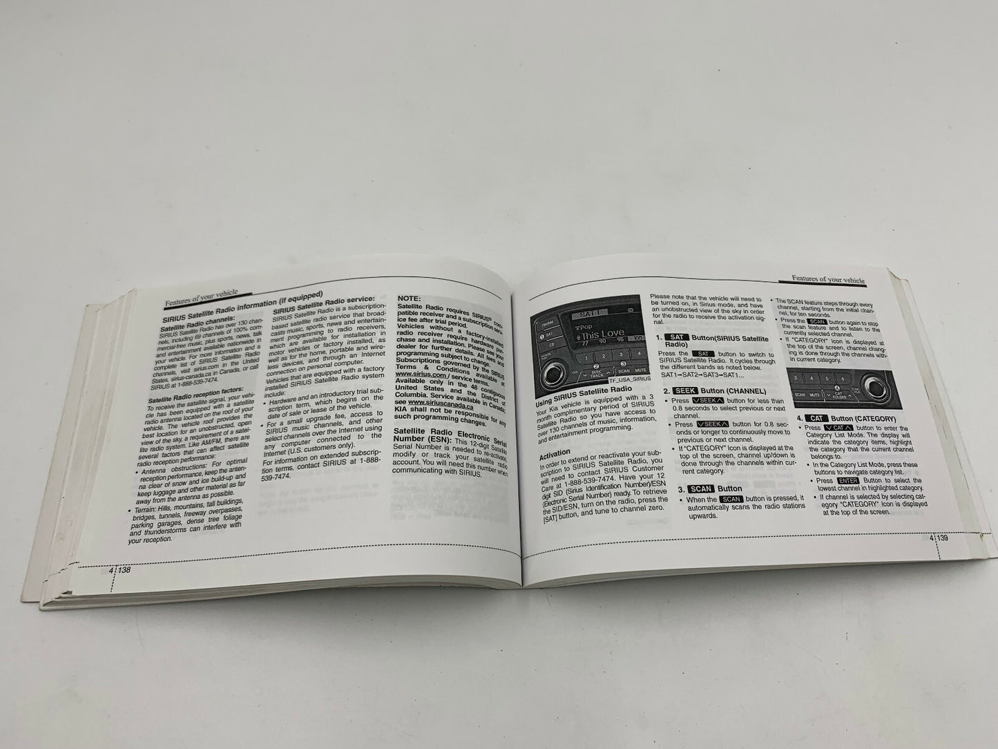 2012 Kia Optima Owners Manual OEM C03B69021