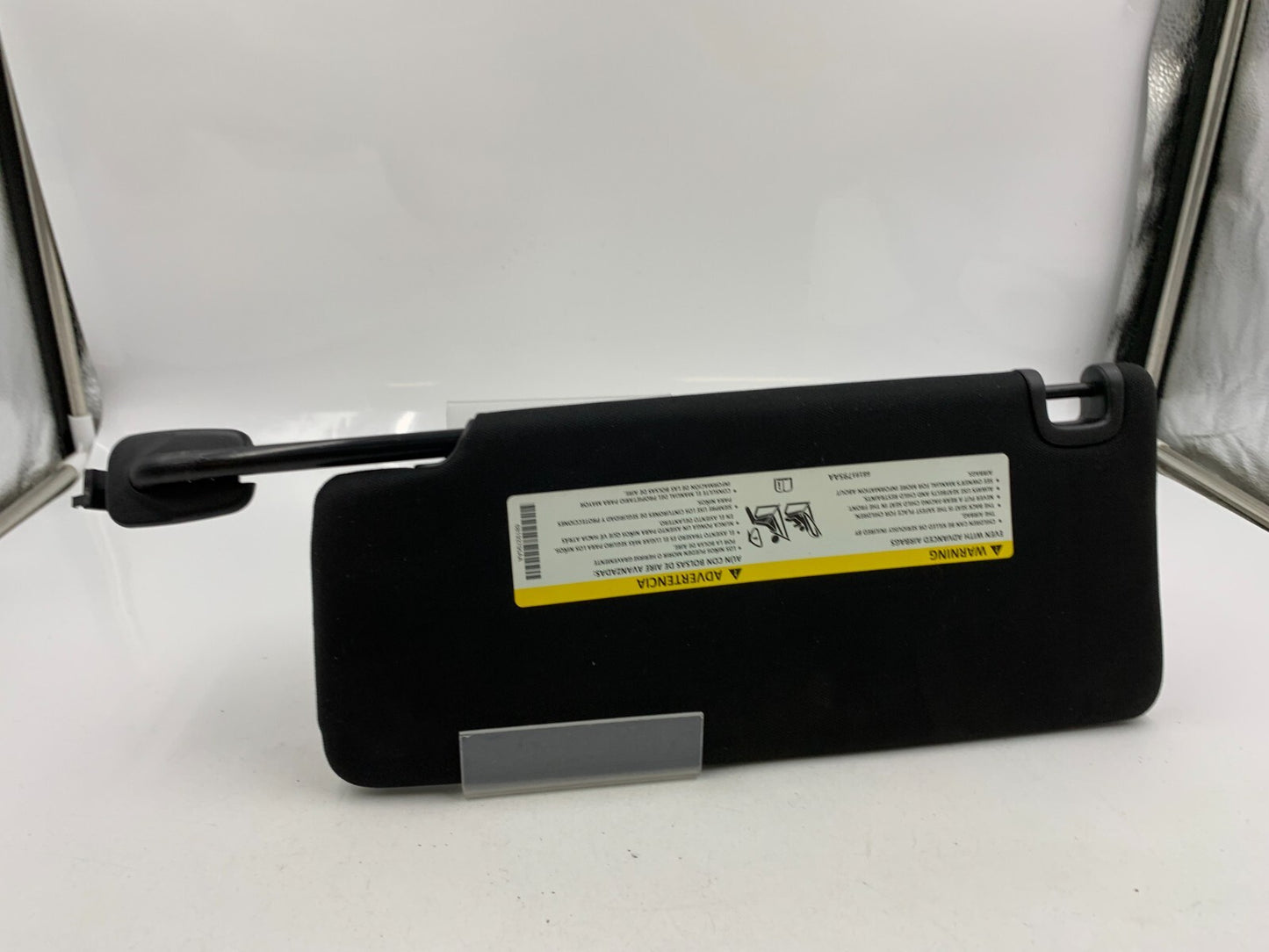 2015 Chrysler 200 Sedan Passenger Sun Visor Black OEM B02B35008