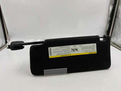 2015 Chrysler 200 Sedan Passenger Sun Visor Black OEM B02B35008