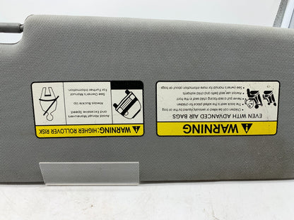 2011-2015 Kia Sorento Driver Sun Visor Gray OEM A03B40004