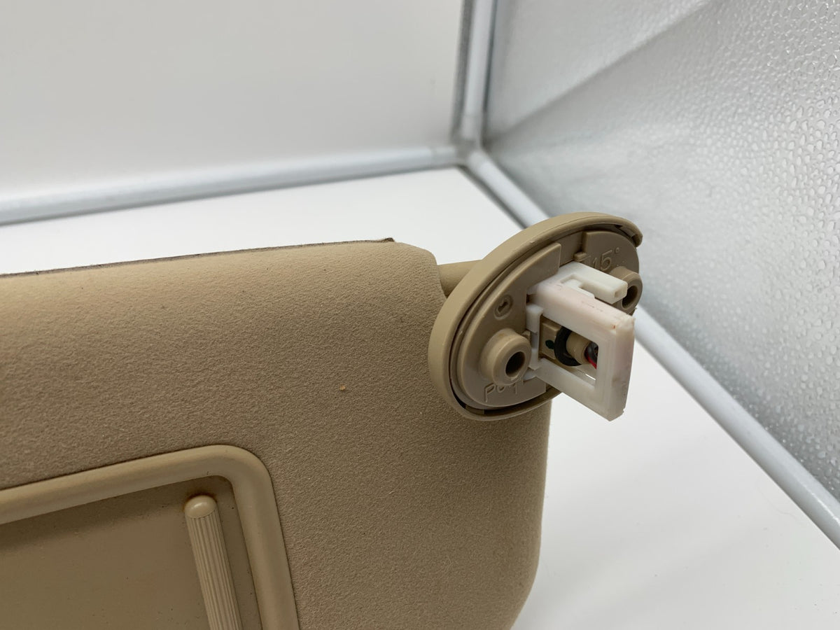 2007-2009 Lexus ES350 Passenger Sun Visor Beige Illuminated OEM A04B31009