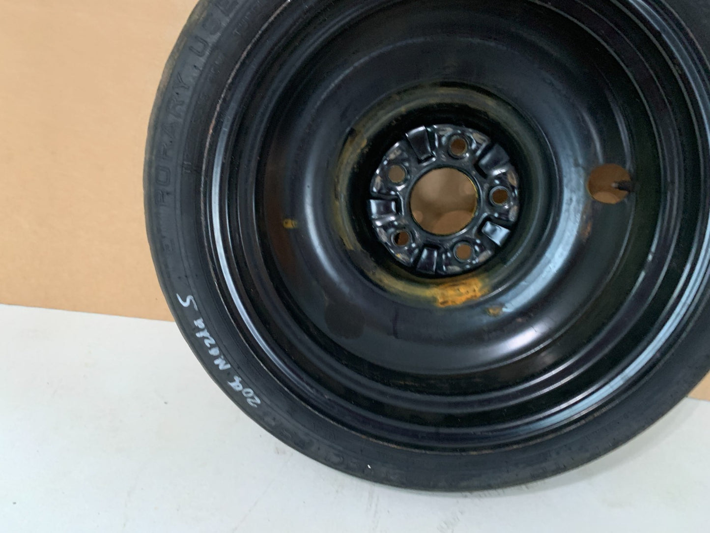 2006-2017 Mazda 5 Mazda5 16" Spare Tire Wheel Compact Donut T125/70D16