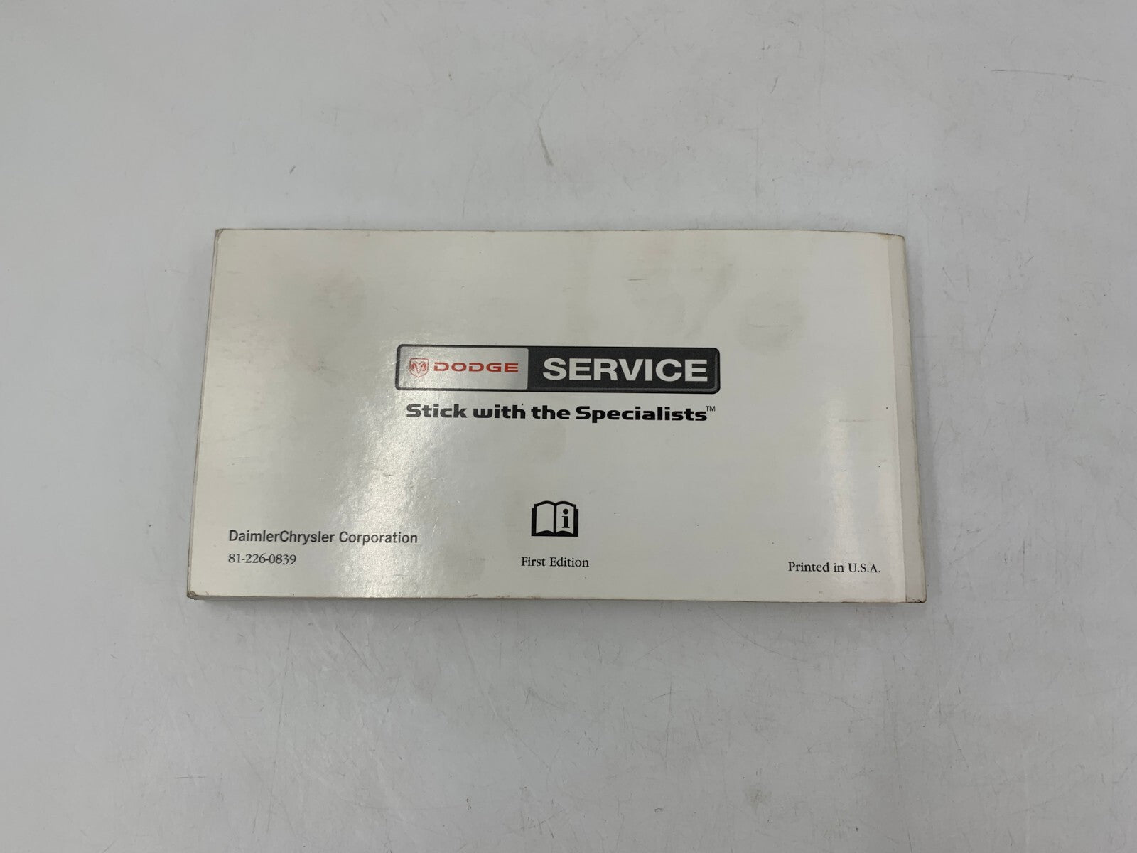 2008 Dodge Caliber Owners Manual with Case OEM A01B08029