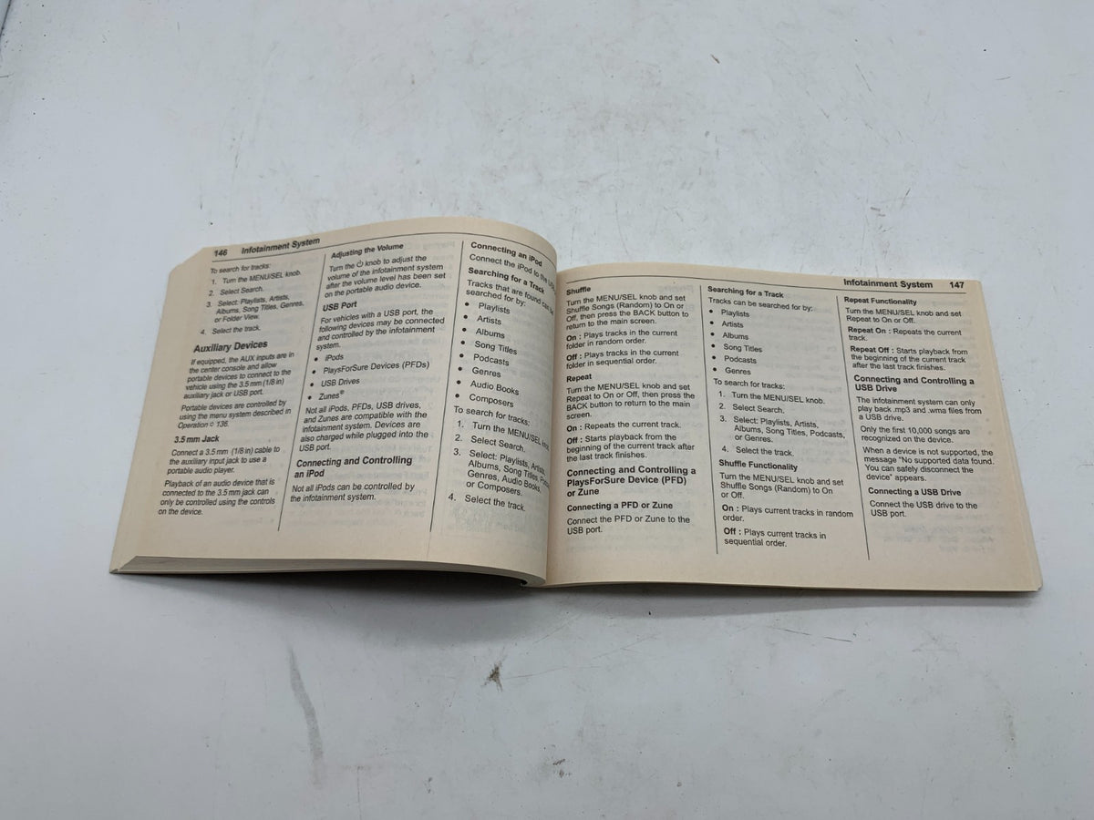 2016 Chevrolet Cruze Limited Owners Manual OEM A03B32003