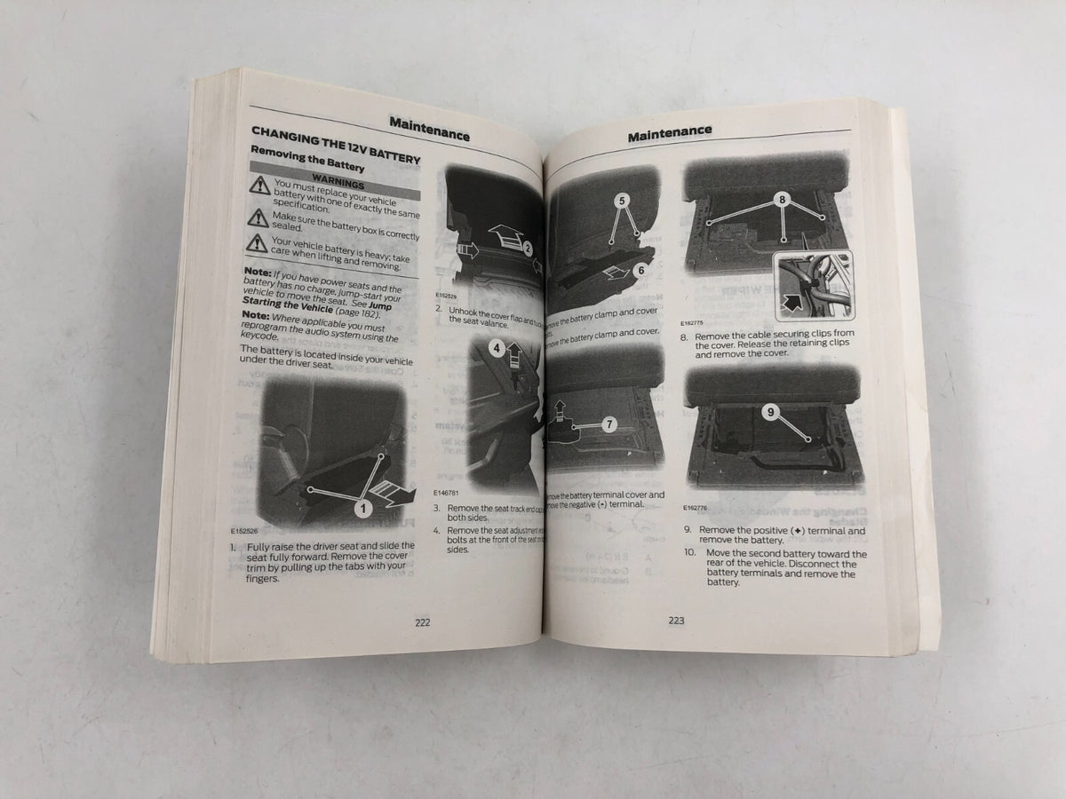 2016 Ford Transit Owners Manual Set with Case OEM B03B48026