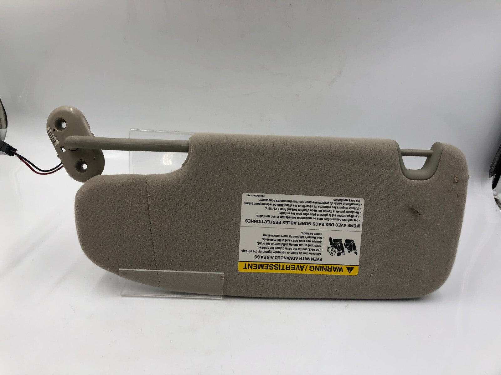 2006-2009 Mercury Milan Passenger Sun Visor Gray Illumination OEM E01B12006