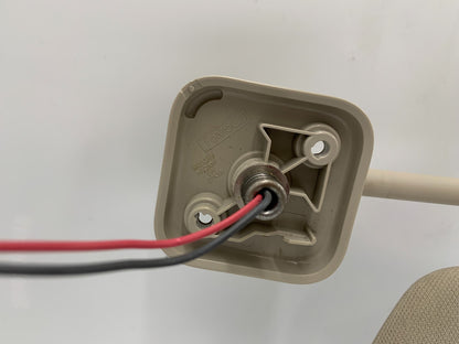 2009-2012 Ford Flex Driver Sun Visor Beige Illuminated OEM D01B54081