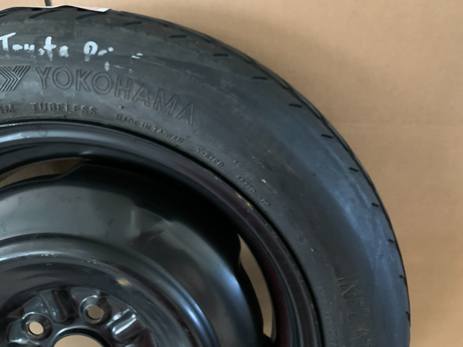 2010-2015 Toyota Prius 16" Spare Tire Compact Donut T135/80D16
