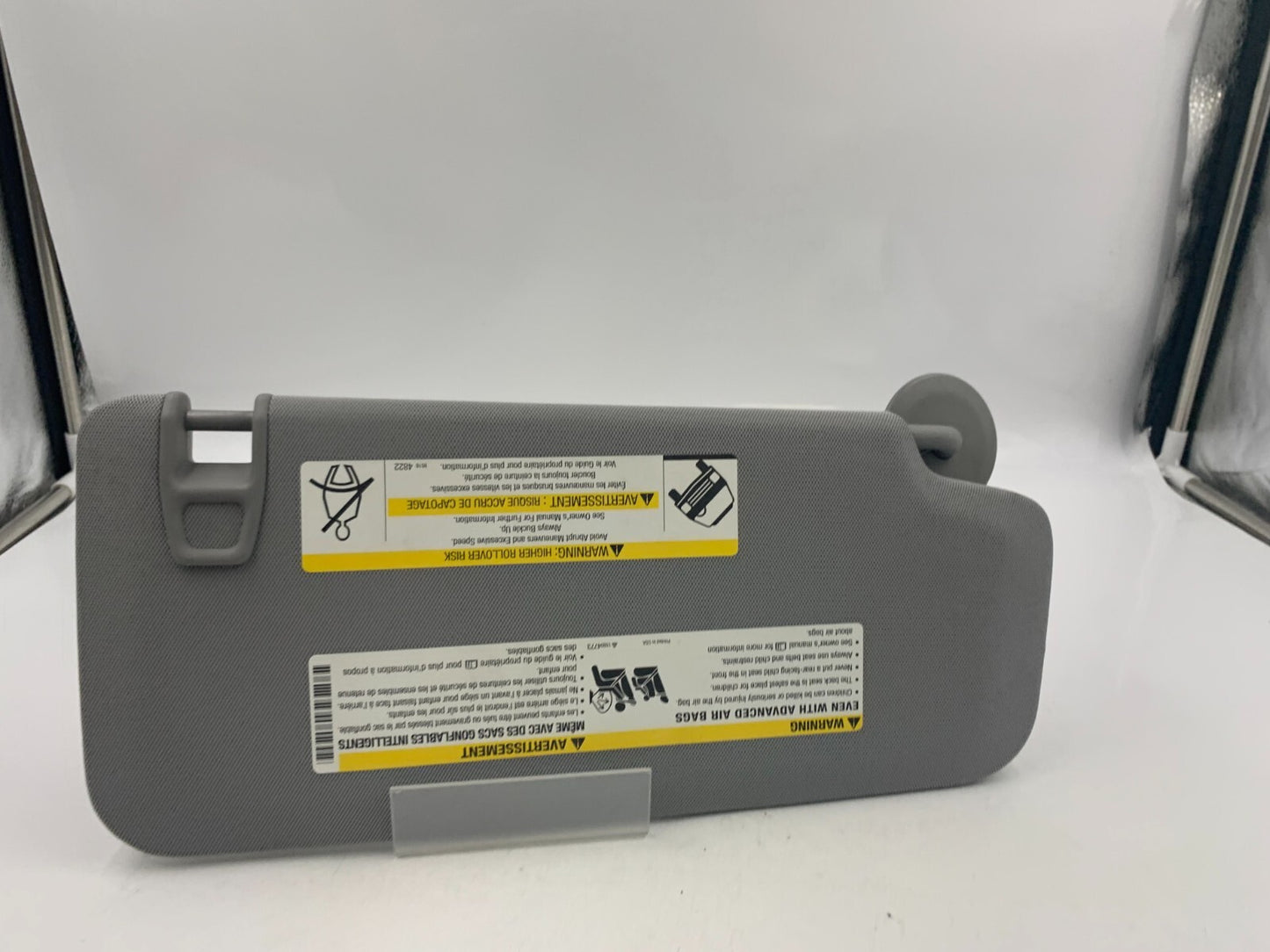 2017-2020 Chevrolet Trax Driver Sun Visor Gray OEM B03B06081