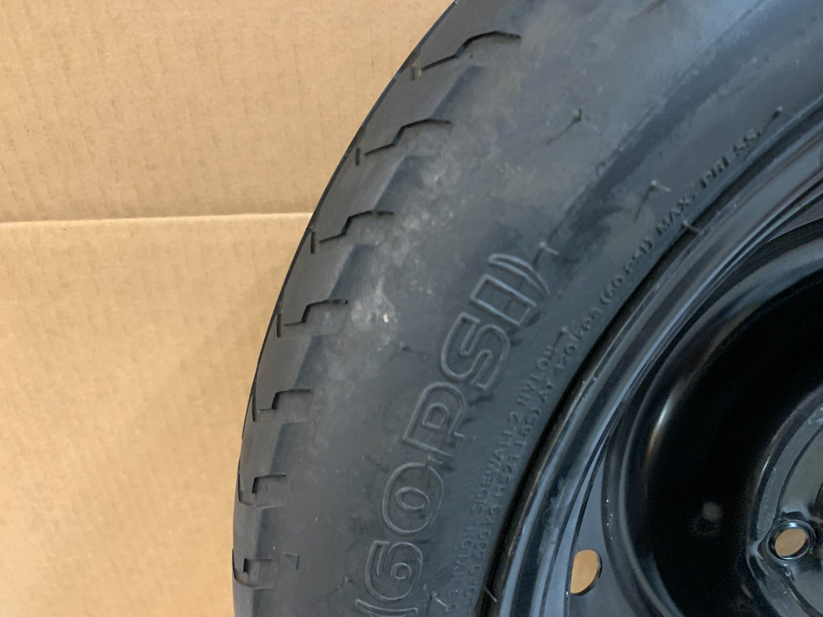 2010-2014 Kia Forte Soul 15" Spare Tire Compact Donut Wheel T125/80D15 OEM
