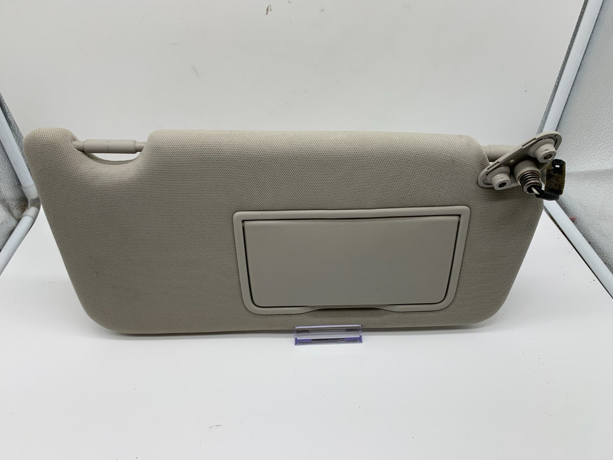 2010-2014 Subaru Legacy Passenger Sun Visor Gray Illuminated OEM A03B35004