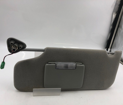 2008-2009 Mercury Sable Driver Sun Visor Gray Illuminated OEM C01B36046