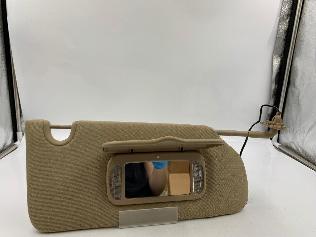 2006-2011 Buick Lucerne Passenger Sun Visor Brown Illuminated OEM B02B32032