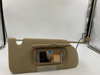 2006-2011 Buick Lucerne Passenger Sun Visor Brown Illuminated OEM B02B32032