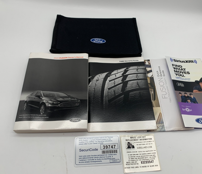 2020 Ford Fusion Owners Manual Set with Case OEM D03B43002