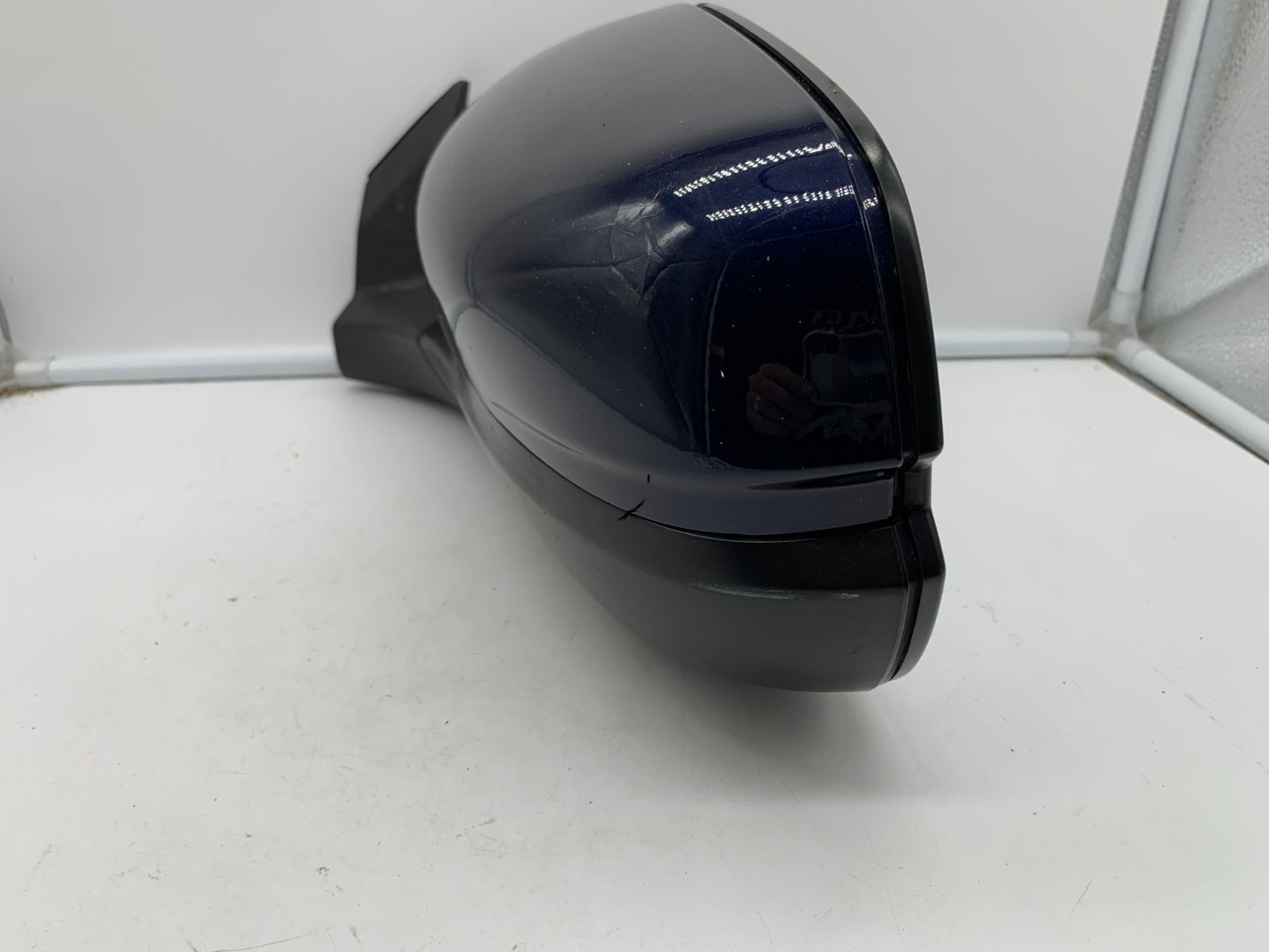 2017-2018 Honda Pilot Driver Side View Power Door Mirror Blue OEM