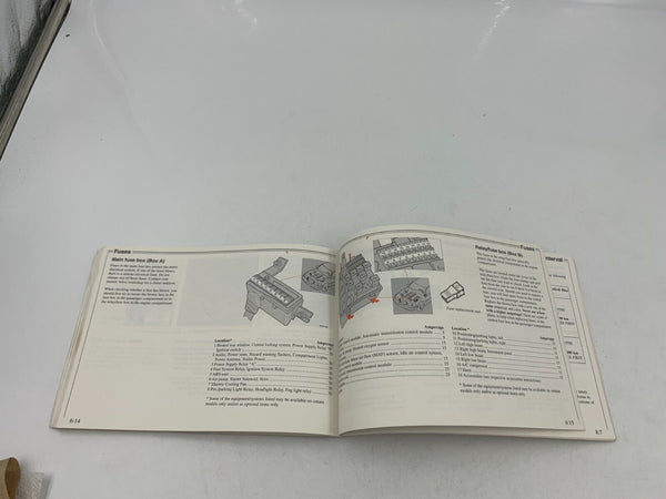 1996 Volvo 960 Owners Manual Handbook OEM C03B26024