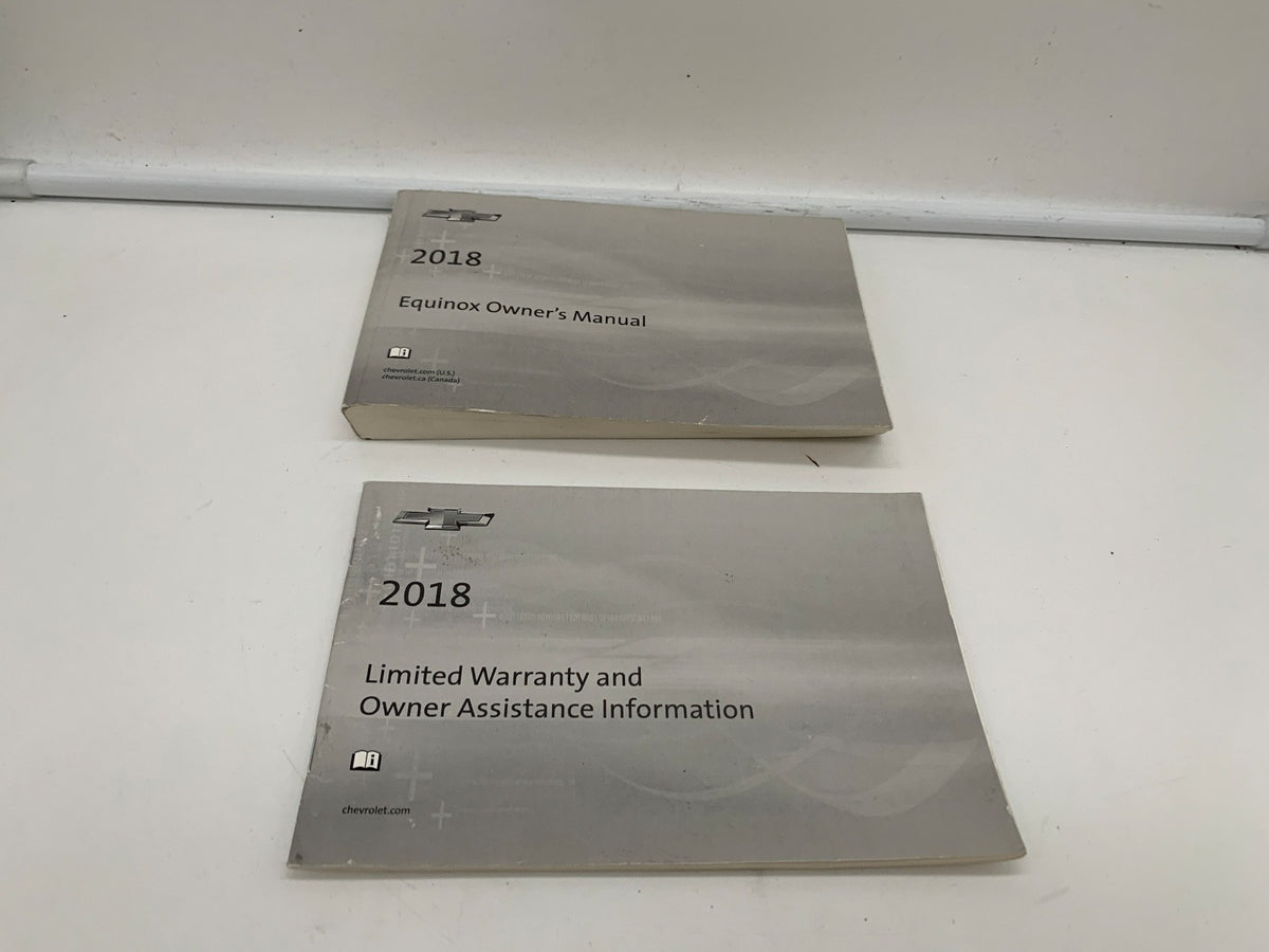 2018 Chevrolet Equinox Owners Manual OEM R01B29015
